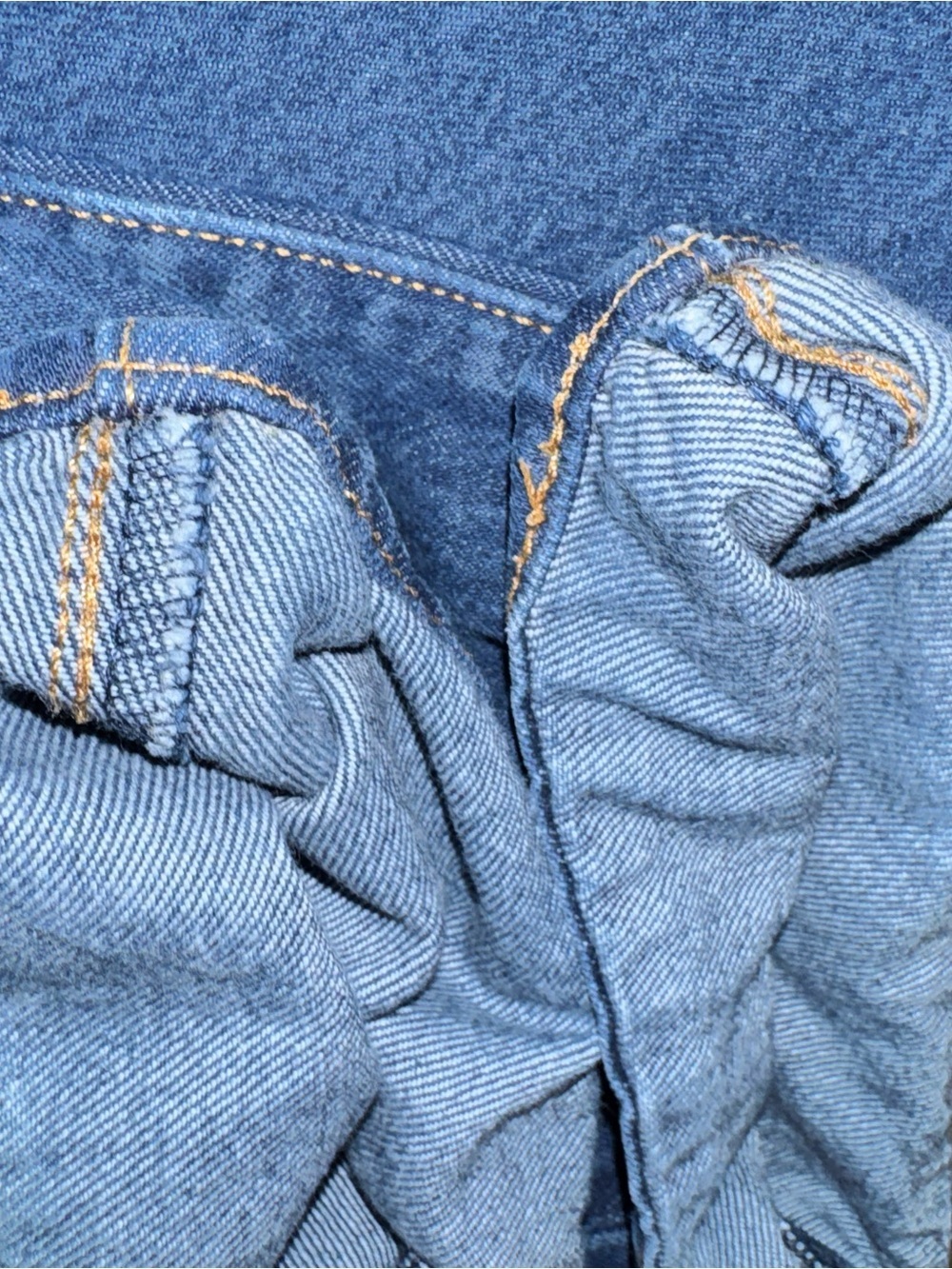 Levi’s 501 Original Button Fly Dark Wash Straight Leg Jeans Men’s 38x30 - Picture 15 of 16